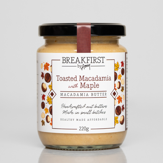 *Limited Batch* Toasted Macadamia with Maple