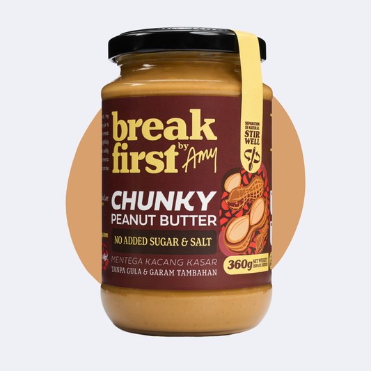Chunky Peanut Butter [No Added Sugar & Salt]