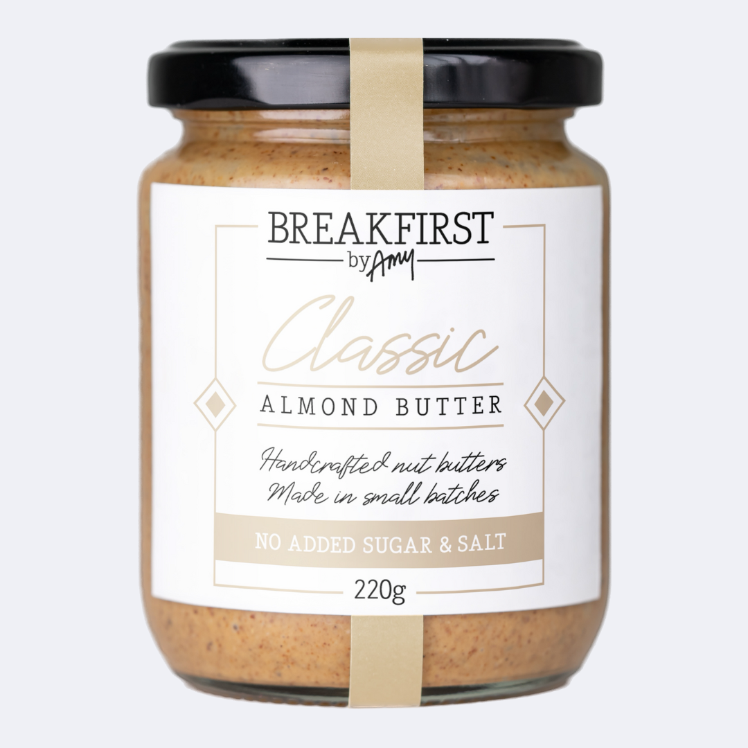 Classic Almond Butter [No Added Sugar & Salt]