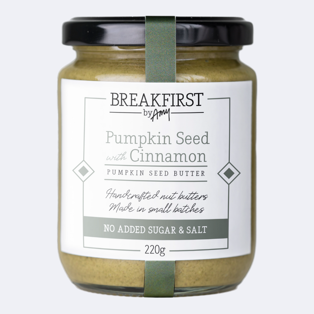 Pumpkin Seed Butter with Cinnamon [No Added Sugar & Salt]