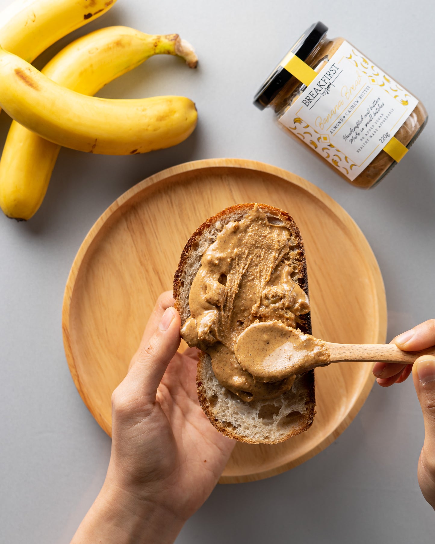 Banana Bread Almond + Cashew Butter