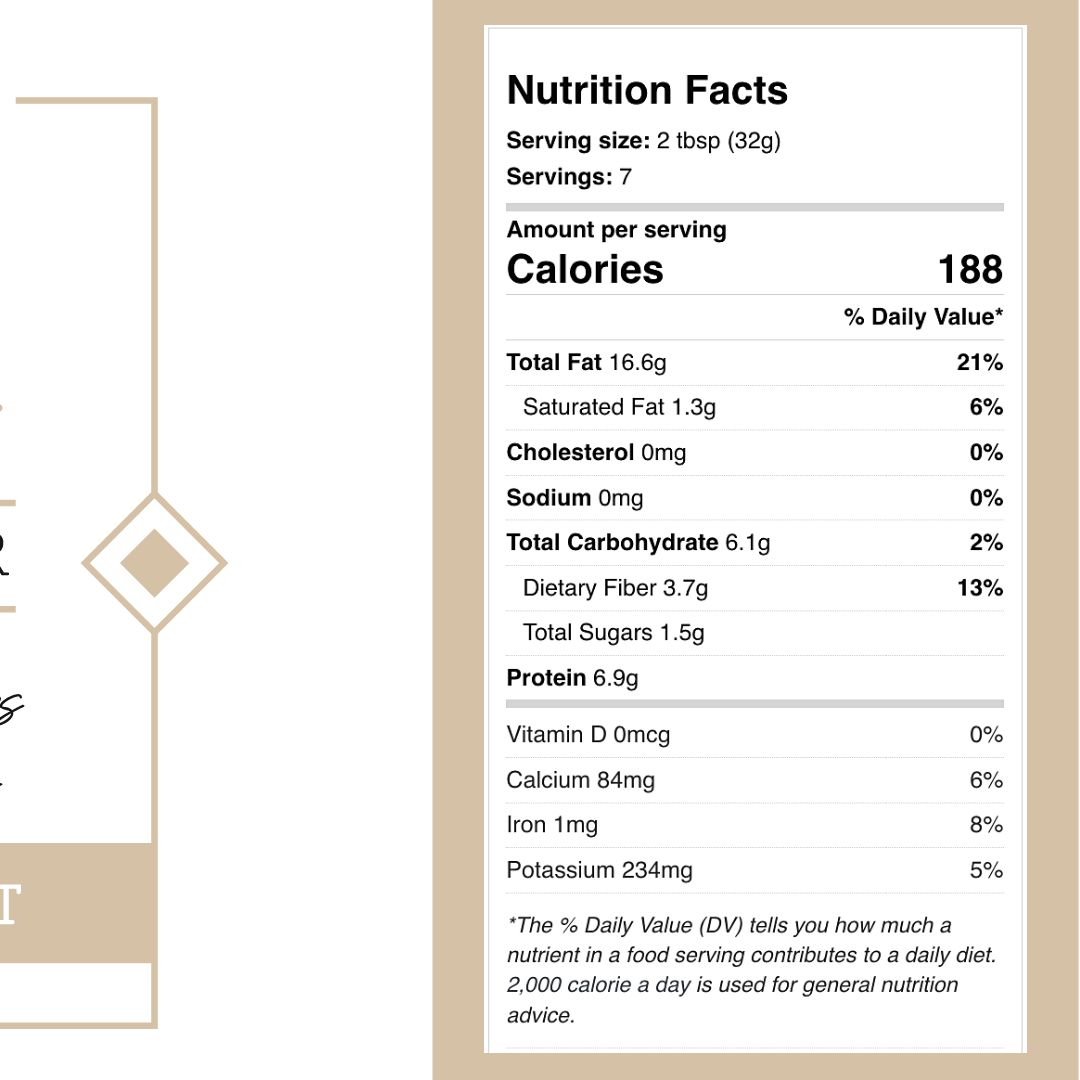 Classic Almond Butter [No Added Sugar & Salt]